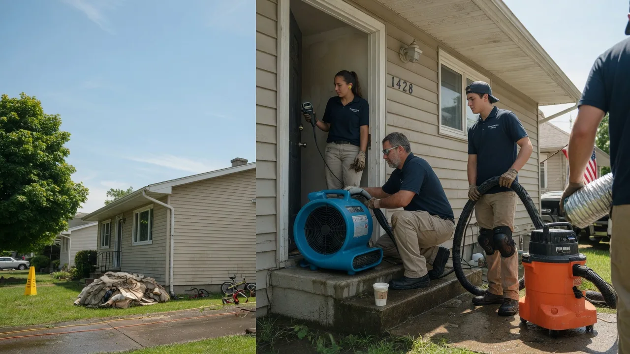 Water Damage Restoration in Blandinsville, IL near me